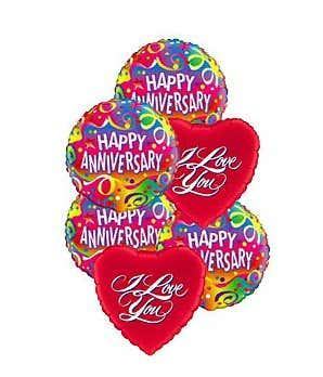 Anniversary Love Balloon Mix